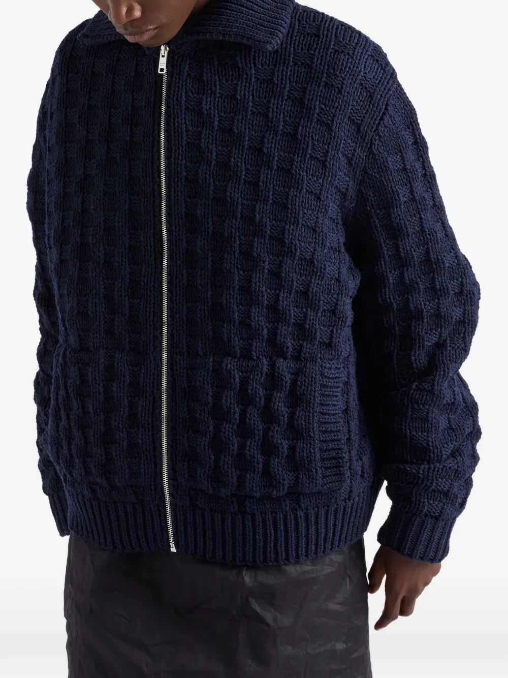 Prada Wollen vest Blauw