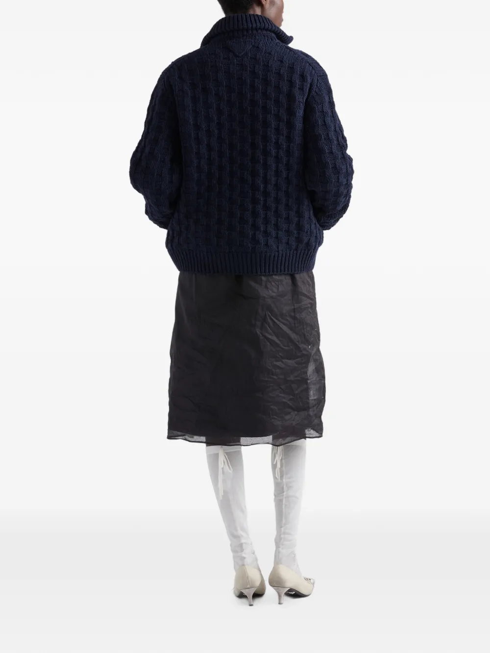 Prada Wollen vest Blauw