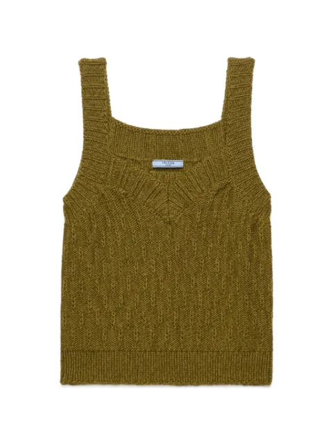 Prada wool and alpaca top