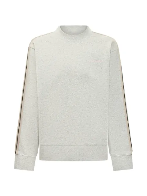 Palm Angels Kids sweatshirt med broderet logo og sidestribe