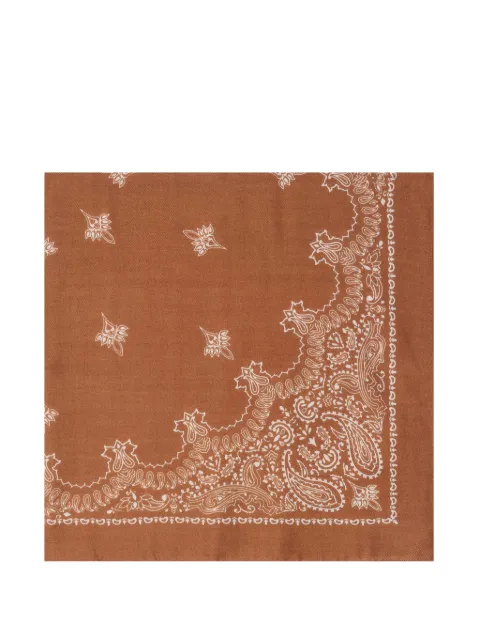 Destin Judy paisley-print bandana