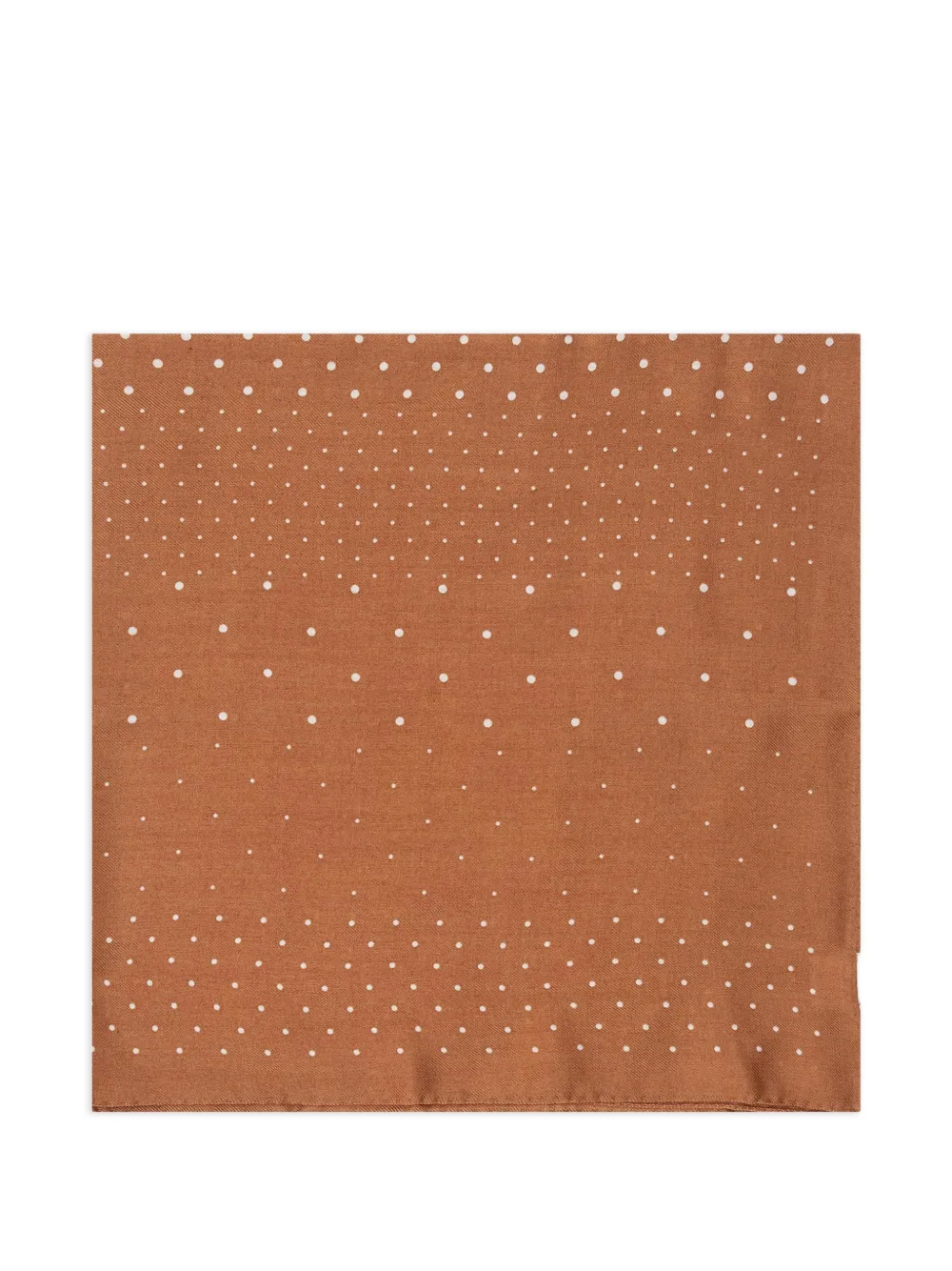 Destin Judy polka-dot wool scarf