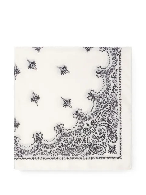 Destin Judy paisley-print bandana scarf