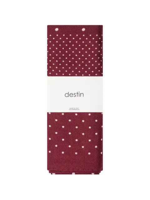 Destin Judy polka-dot scarf