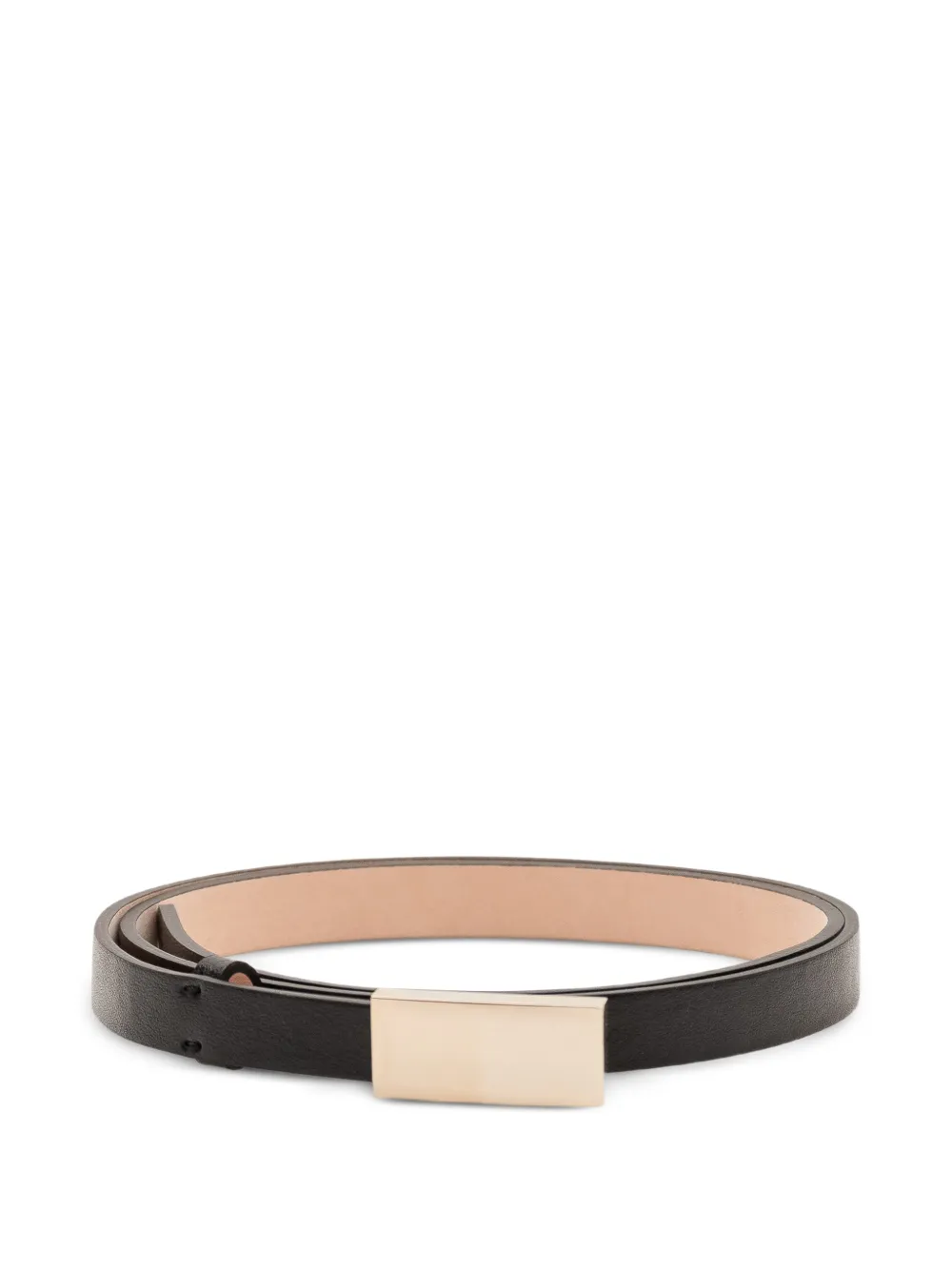 Victoria Beckham Portofino Mirror leather belt