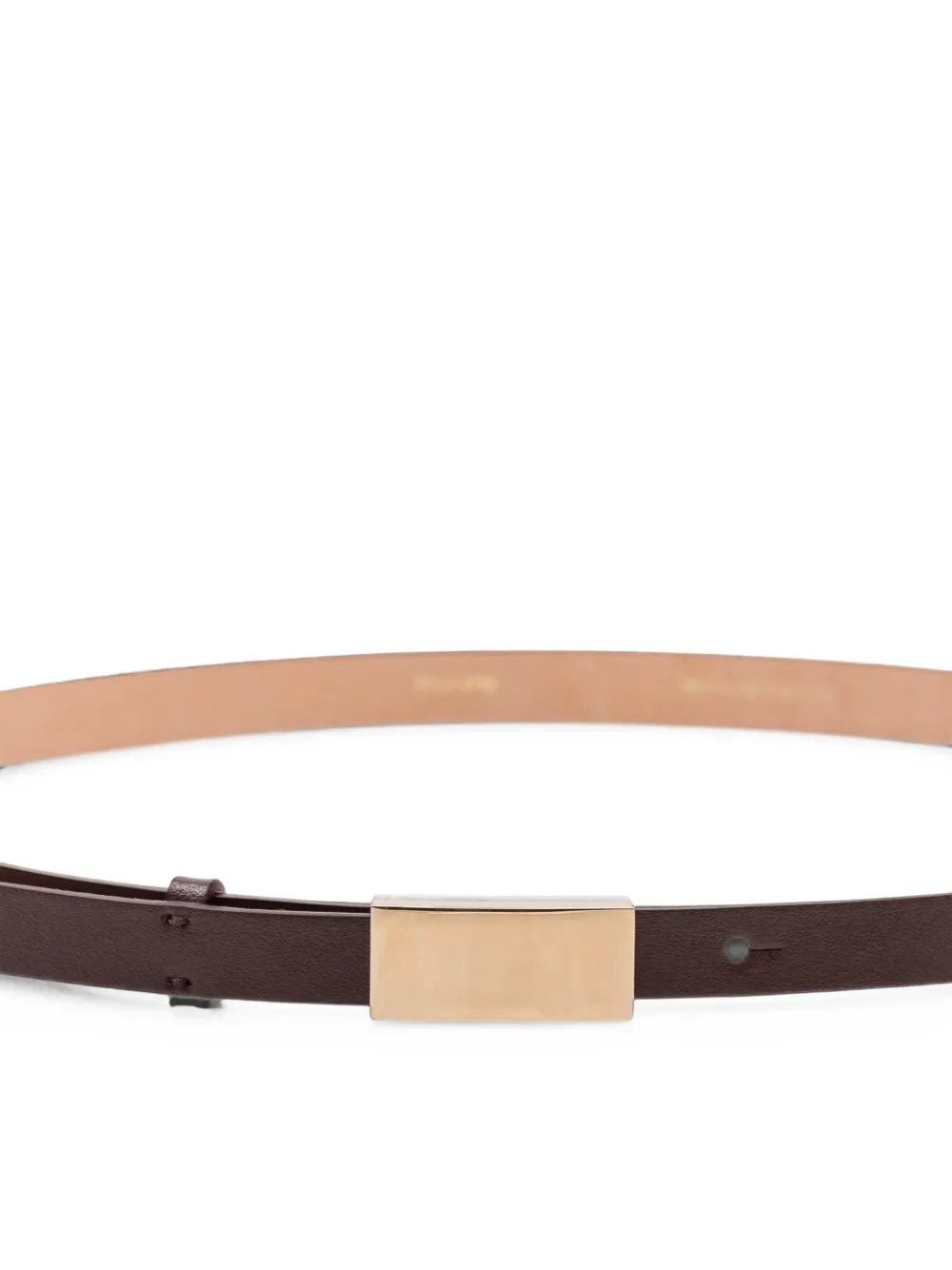 Victoria Beckham Portofino Mirror riem Bruin