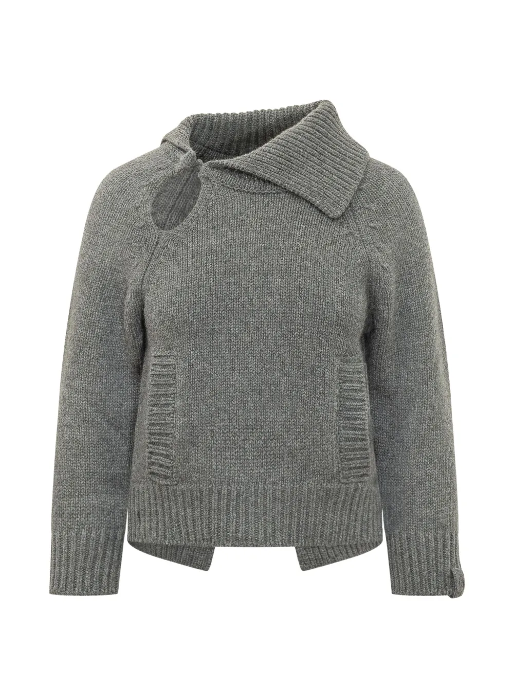 Victoria Beckham asymmetric collar sweater