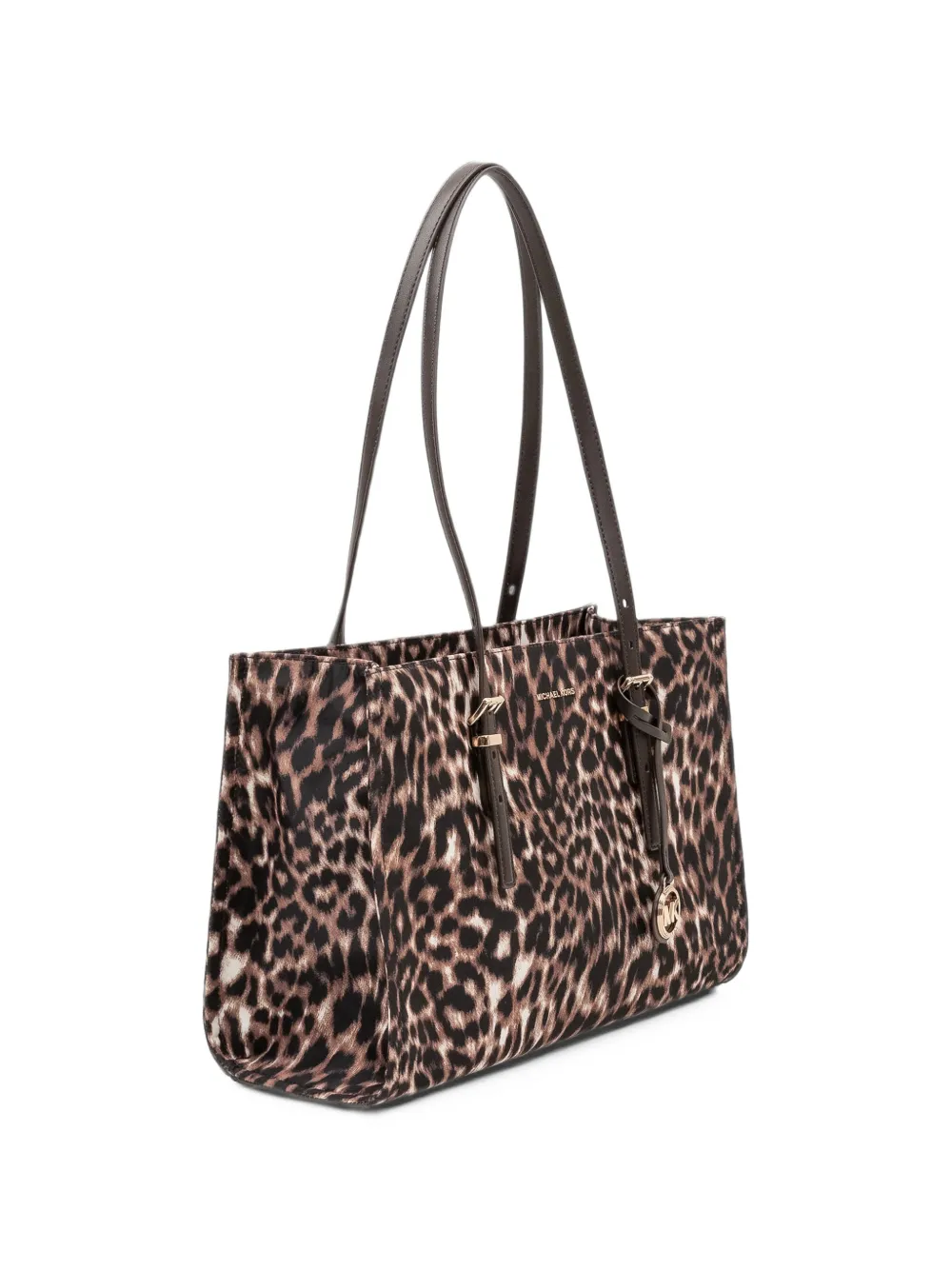 Michael Kors leopard-print tote bag Beige