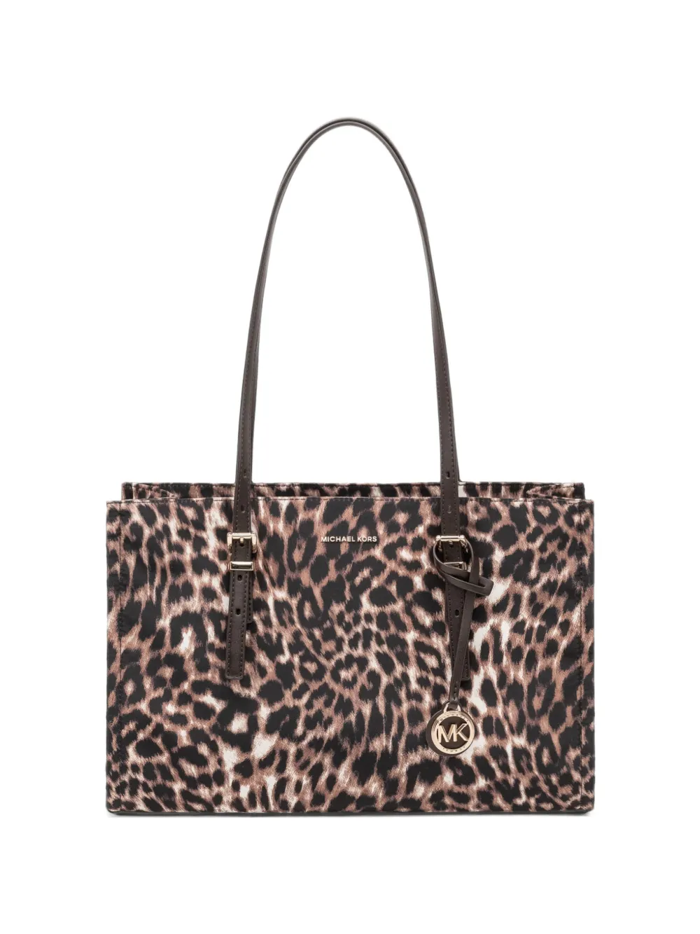 Michael Michael Kors leopard-print tote bag - Tons neutres