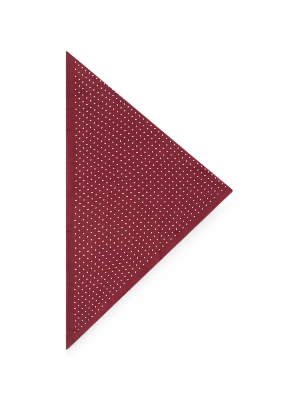 Destin Triangel bandana met paisley-print Rood