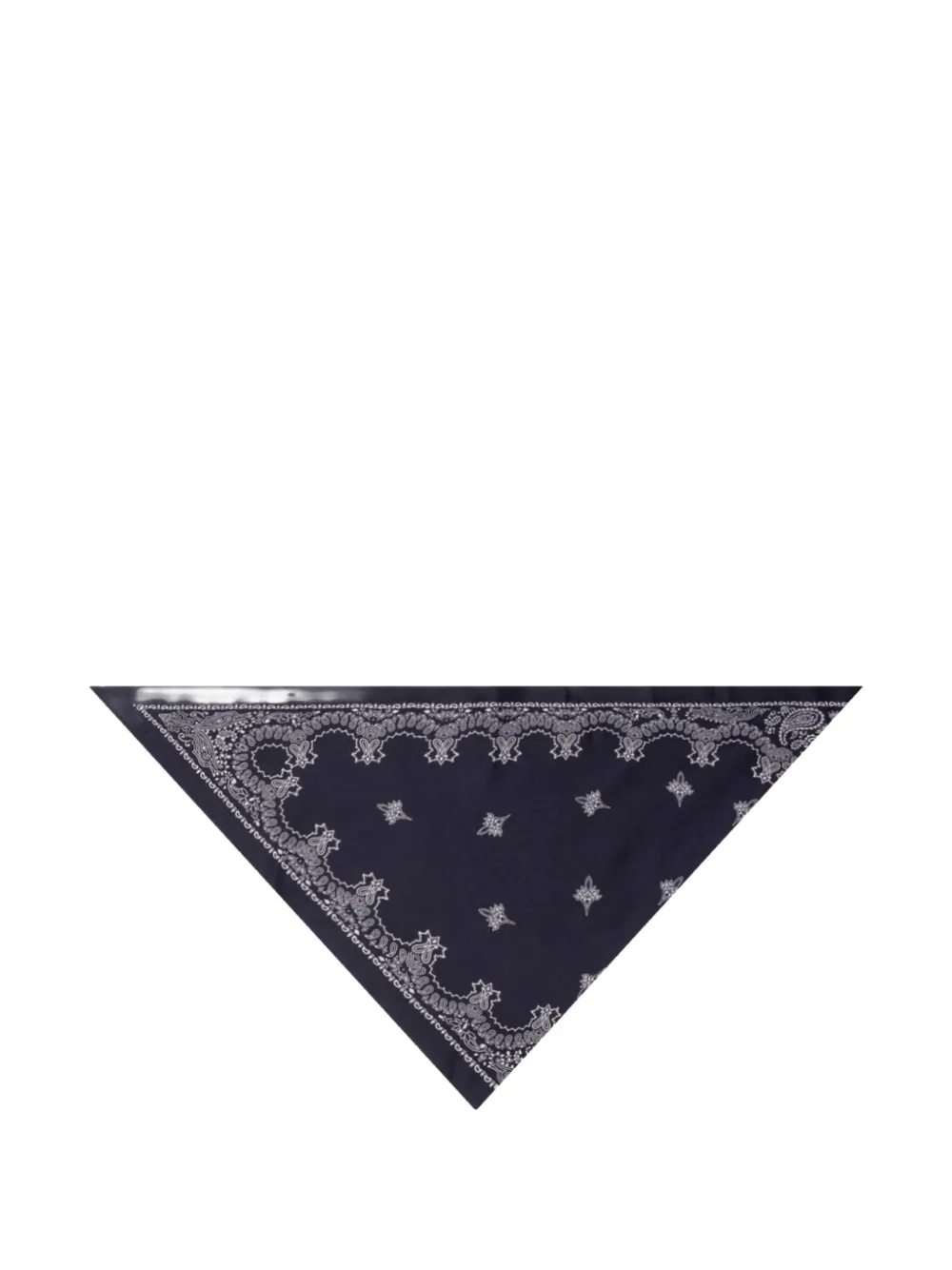 Destin paisley polka-dot bandana - Blu