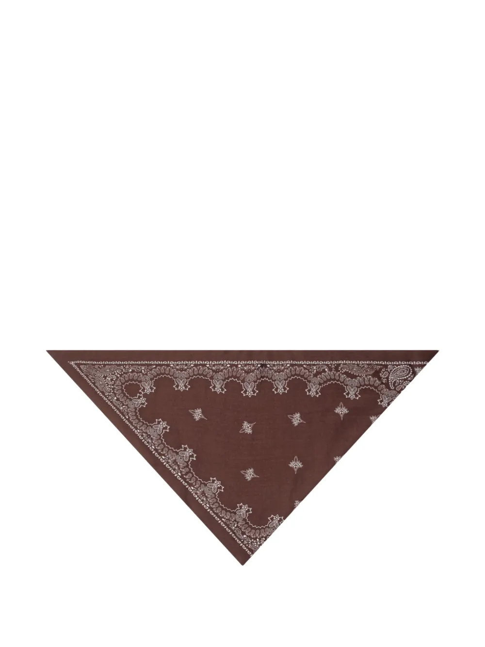 Destin paisley-print wool bandana