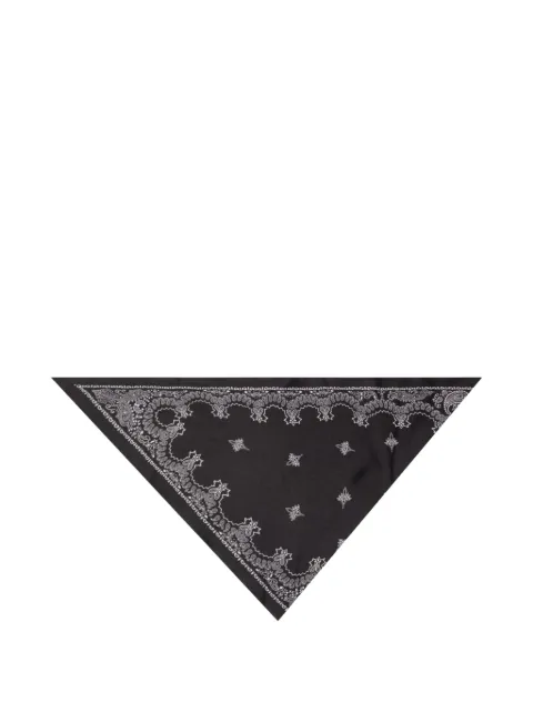 Destin paisley-print wool bandana