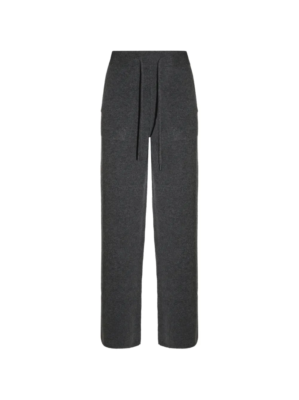 Max Mara drawstring-waist knitted trousers - Gris Max Mara drawstring-waist knitted trousers - Gris
