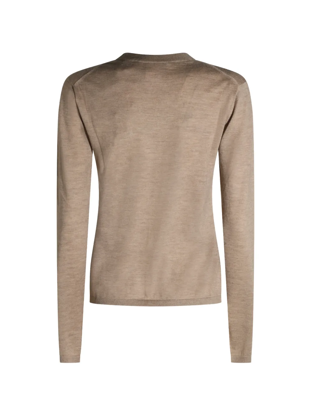 Max Mara T-shirt met ronde hals Bruin