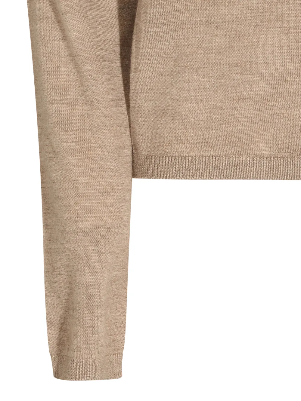 Max Mara T-shirt met ronde hals Bruin