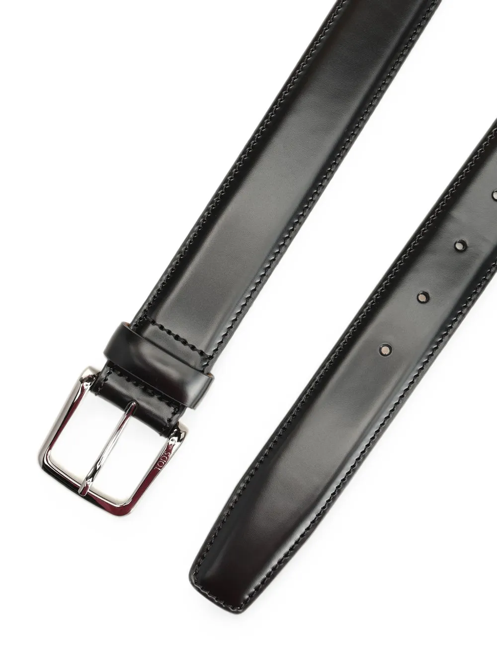 Tod's Leren riem Zwart