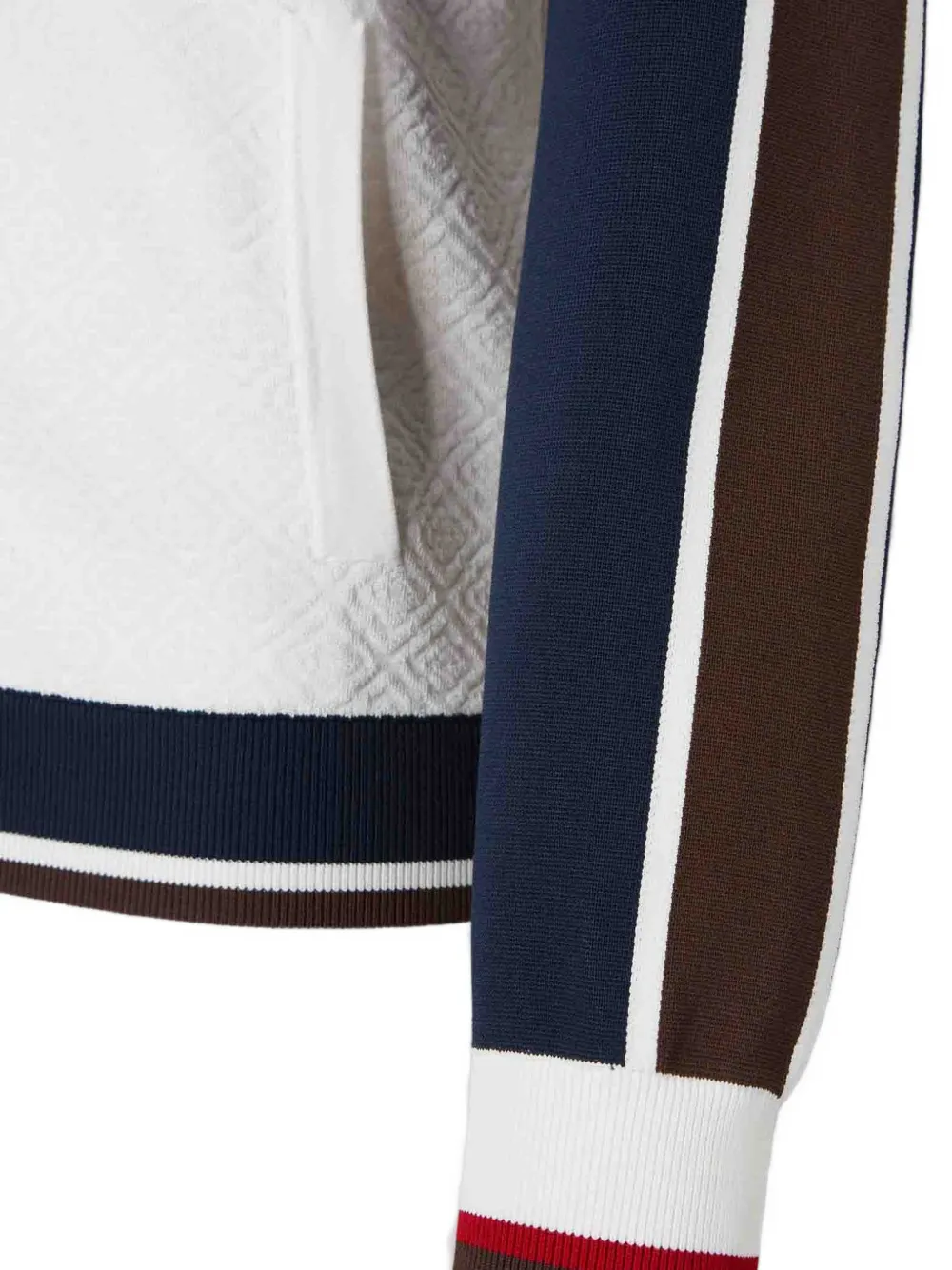 Casablanca Café Culture gebreid trainingsjack met monogram Blauw