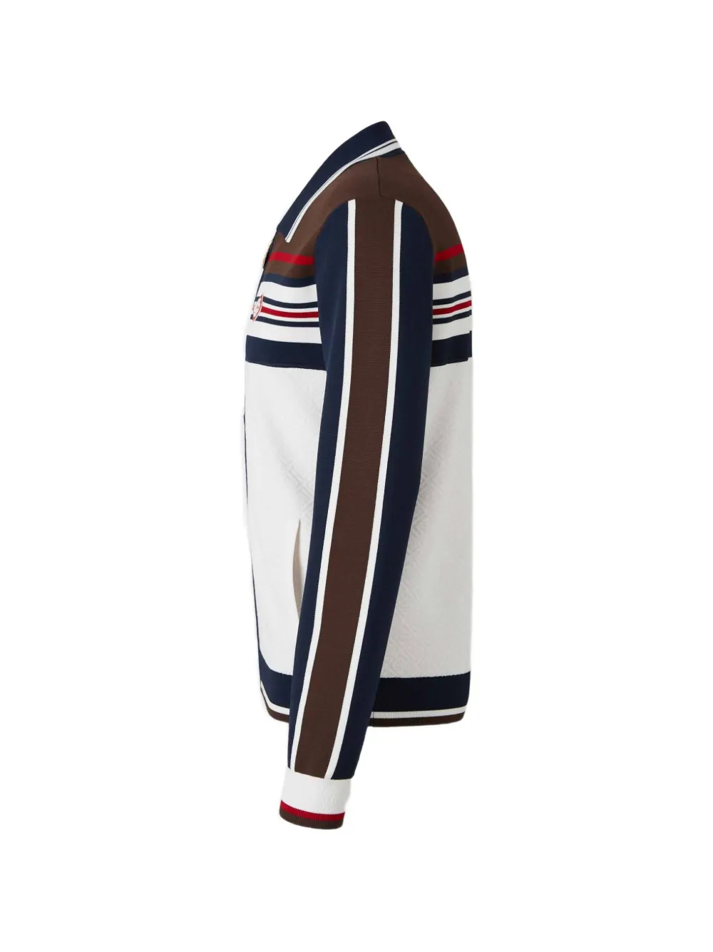 Casablanca Café Culture gebreid trainingsjack met monogram Blauw