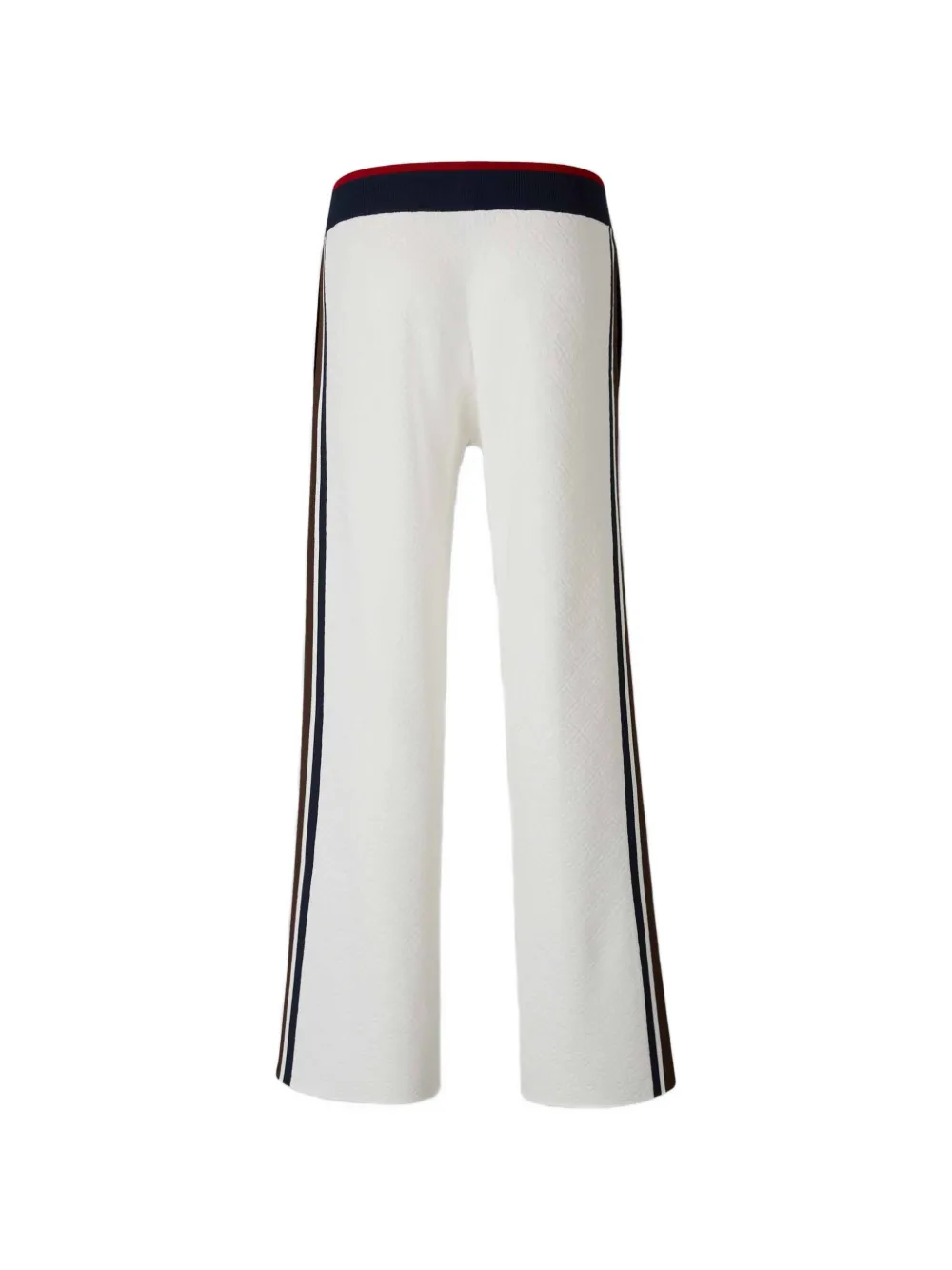 Casablanca Café Cultural Stripe trainingsbroek met logo-patch Wit
