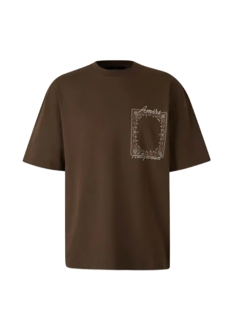 AMIRI logo-print cotton T-shirt