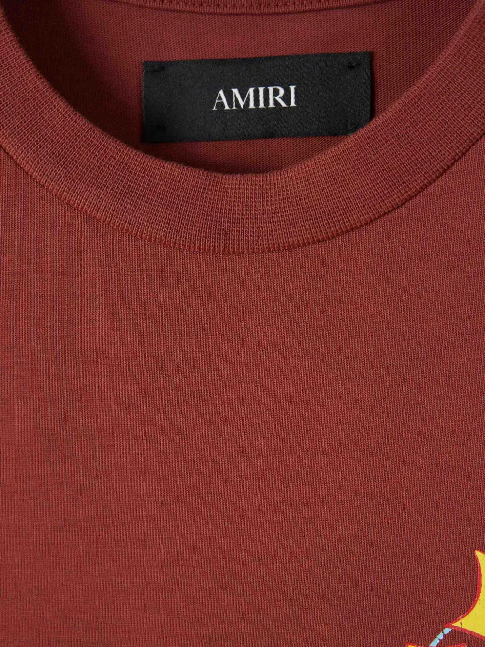 AMIRI T-shirt met adelaarprint Rood