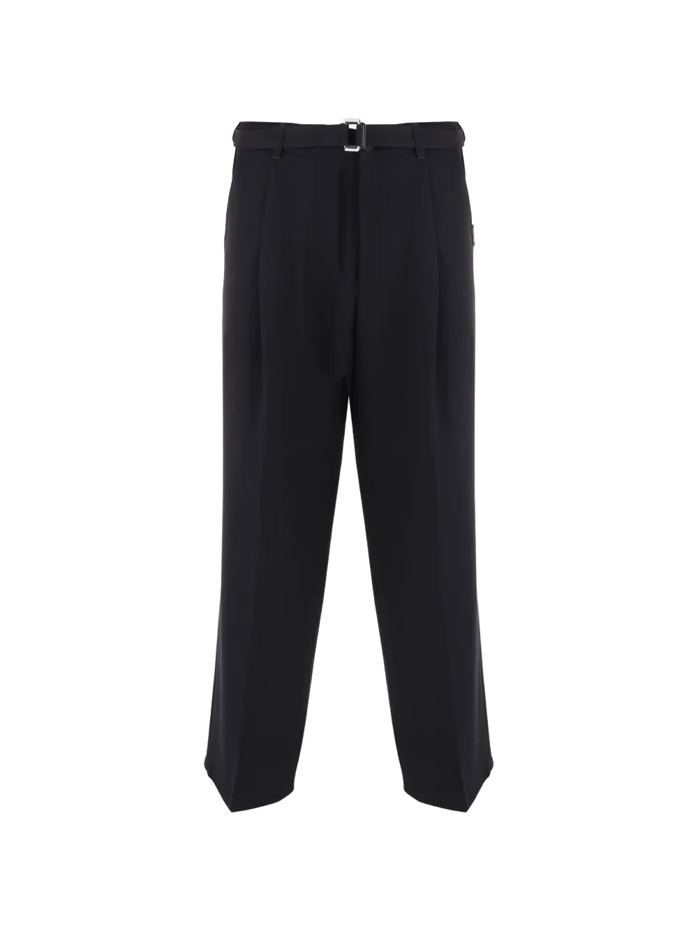 Just Cavalli belted pleated trousers - Nero