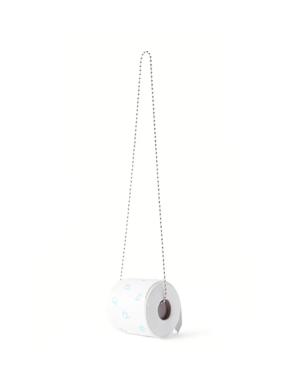 Moschino sac à bandoulière en forme de papier toilette - Blanc