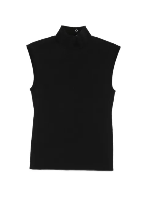 Lanvin high-neck sleeveless top