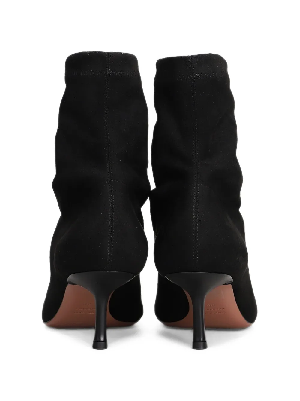 Castagna Selene pointed-toe ankle boots Zwart