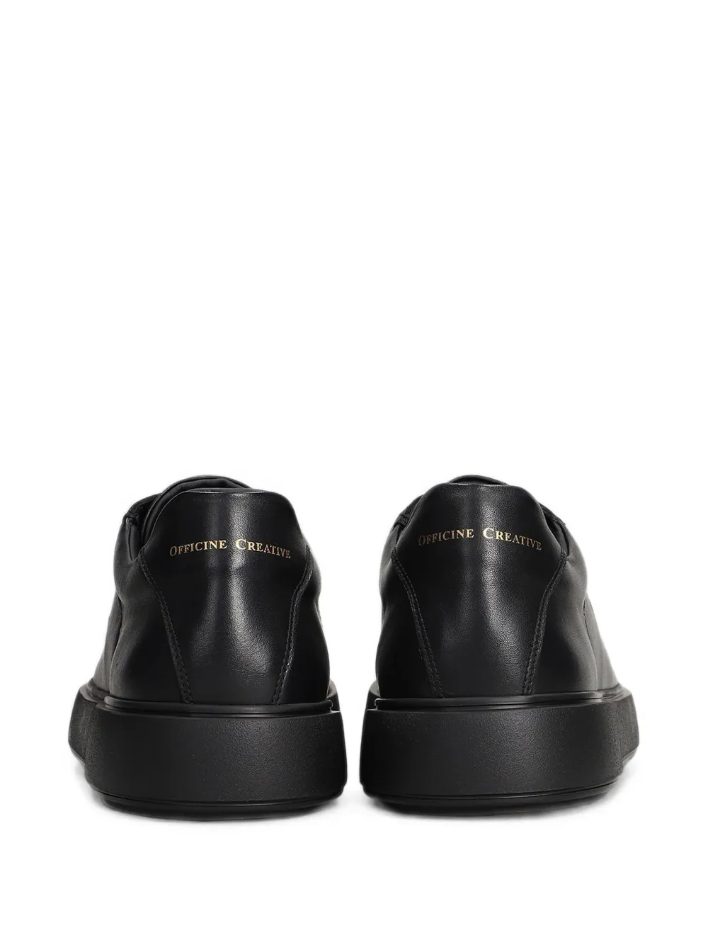 Officine Creative Slouch 001 leather sneakers Zwart