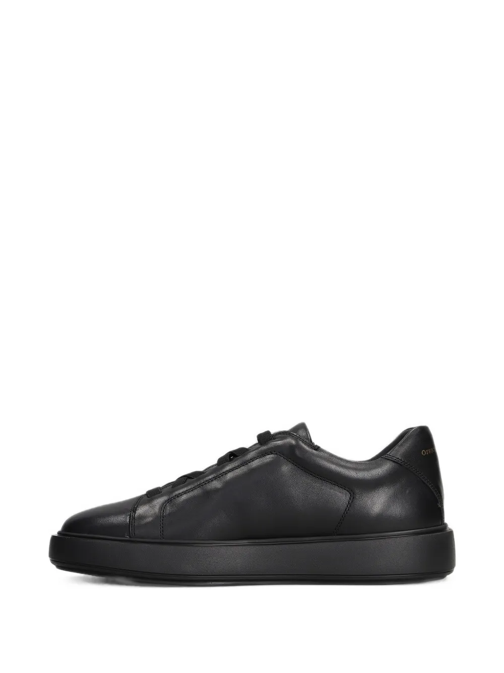 Officine Creative Slouch 001 leather sneakers Zwart