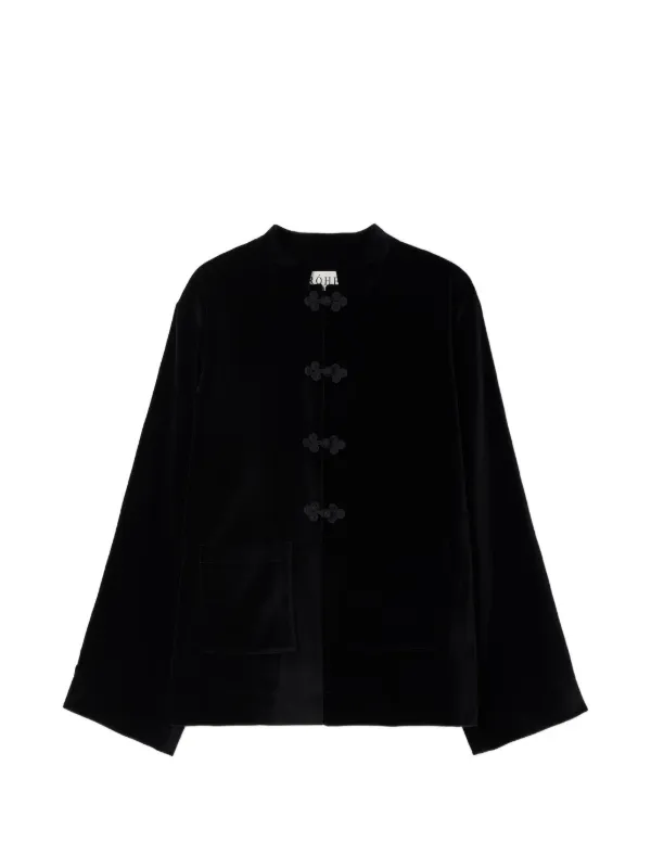 Róhe Oversized Jacket in Black