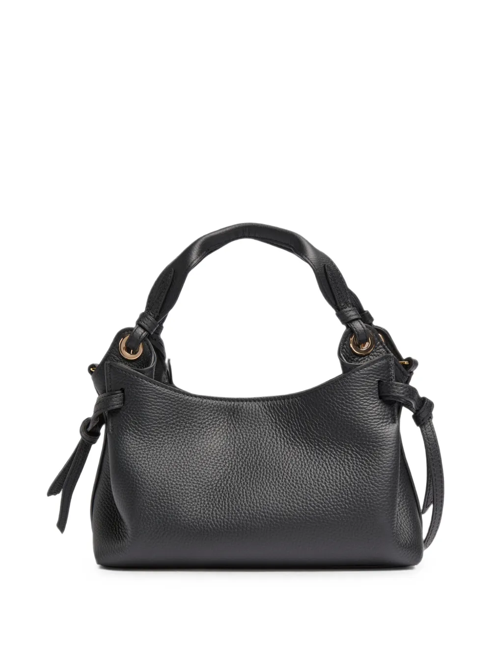 Lancel Swann shopper van bewerkt leer Zwart