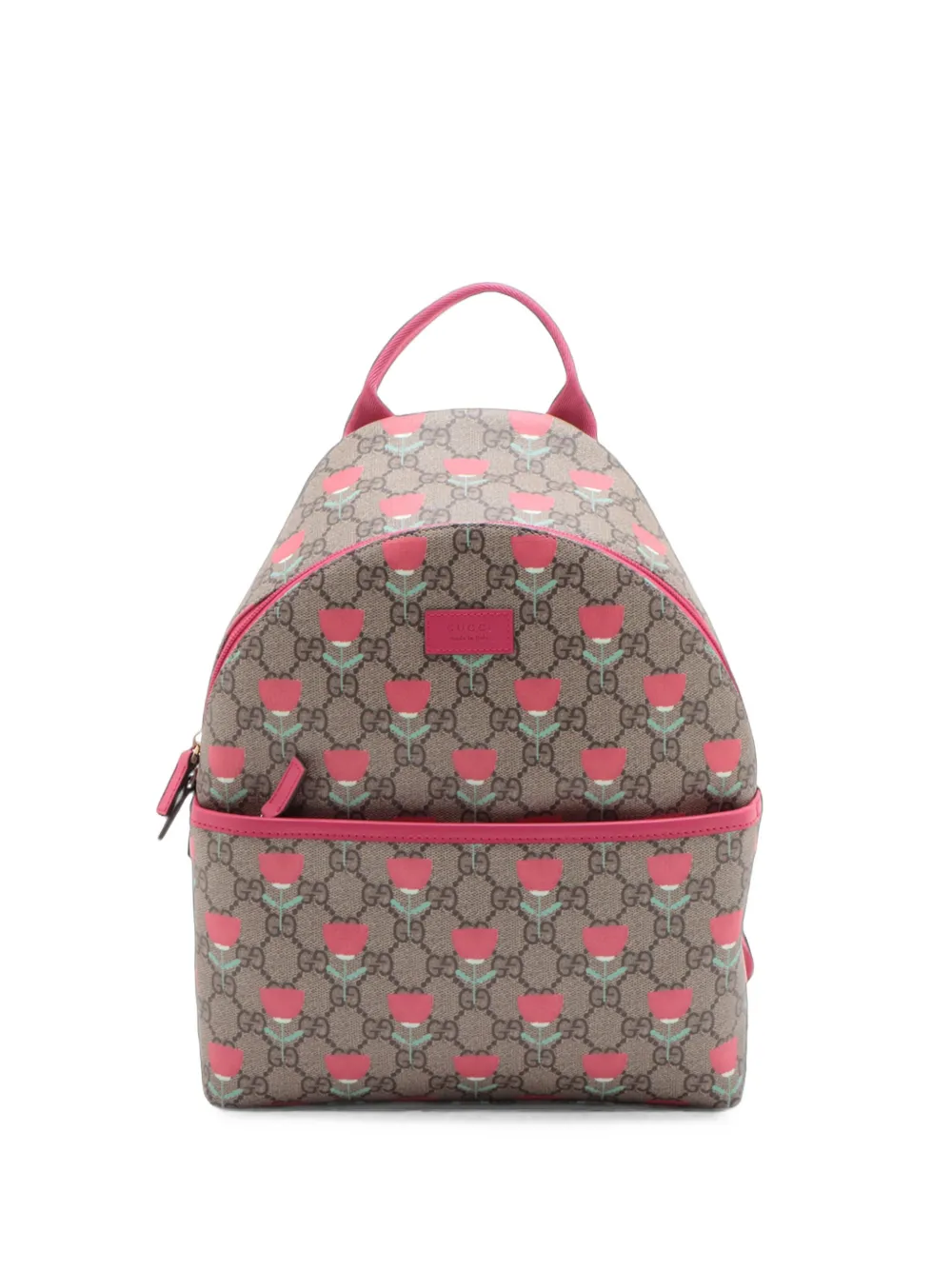 Gucci Pre-Owned Zaino GG Supreme Kids Flower 2016-2026 - Toni neutri