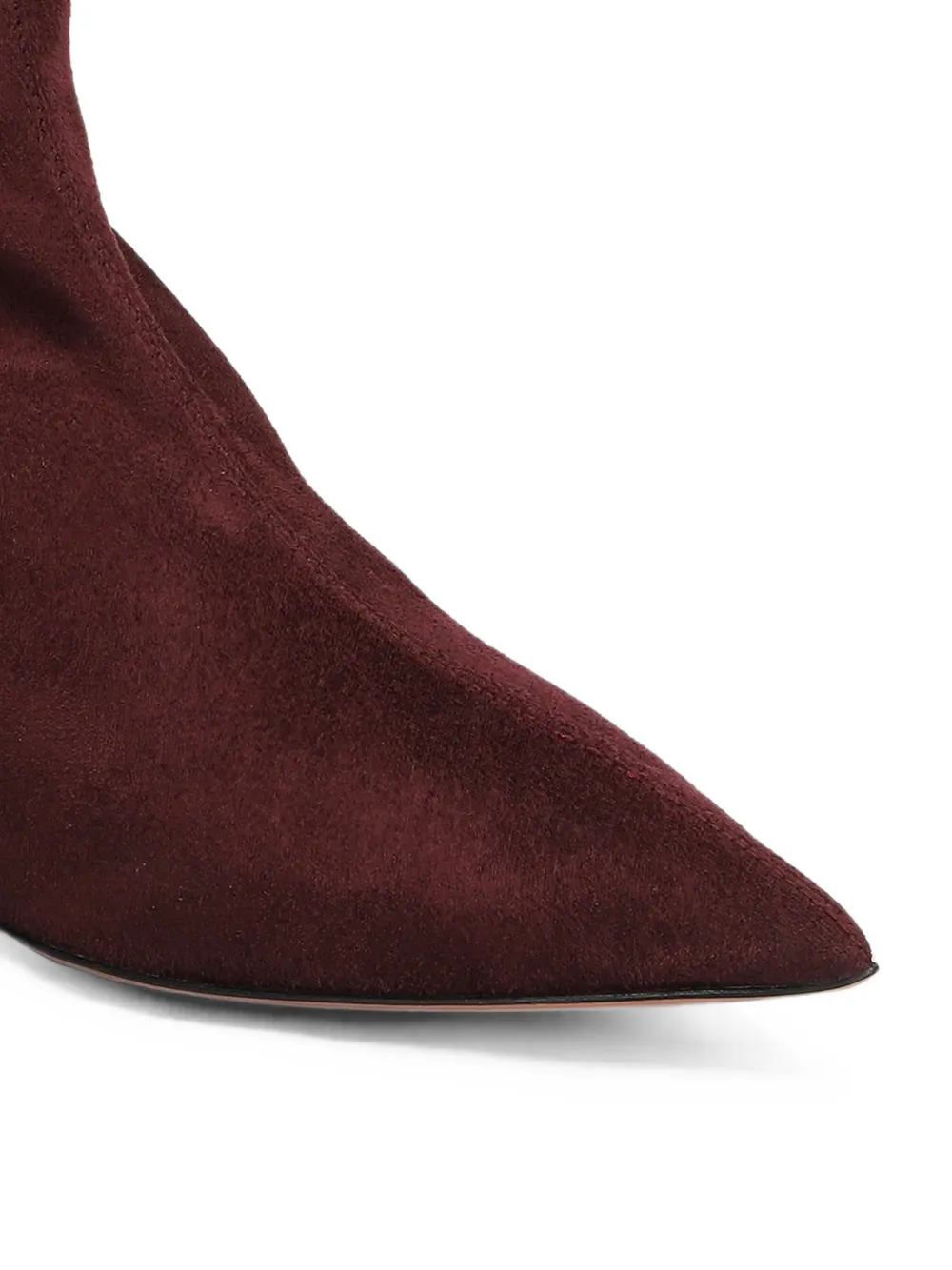 Castagna Selene pointed-toe ankle boots Rood