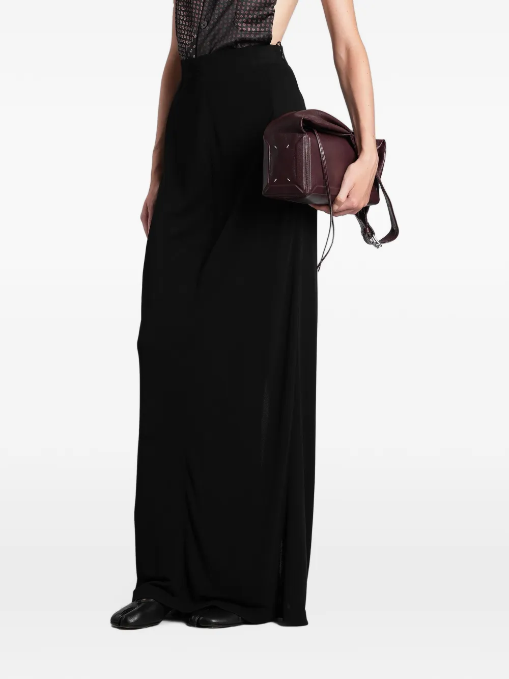 Maison Margiela Four Stitches maxi-rok Zwart