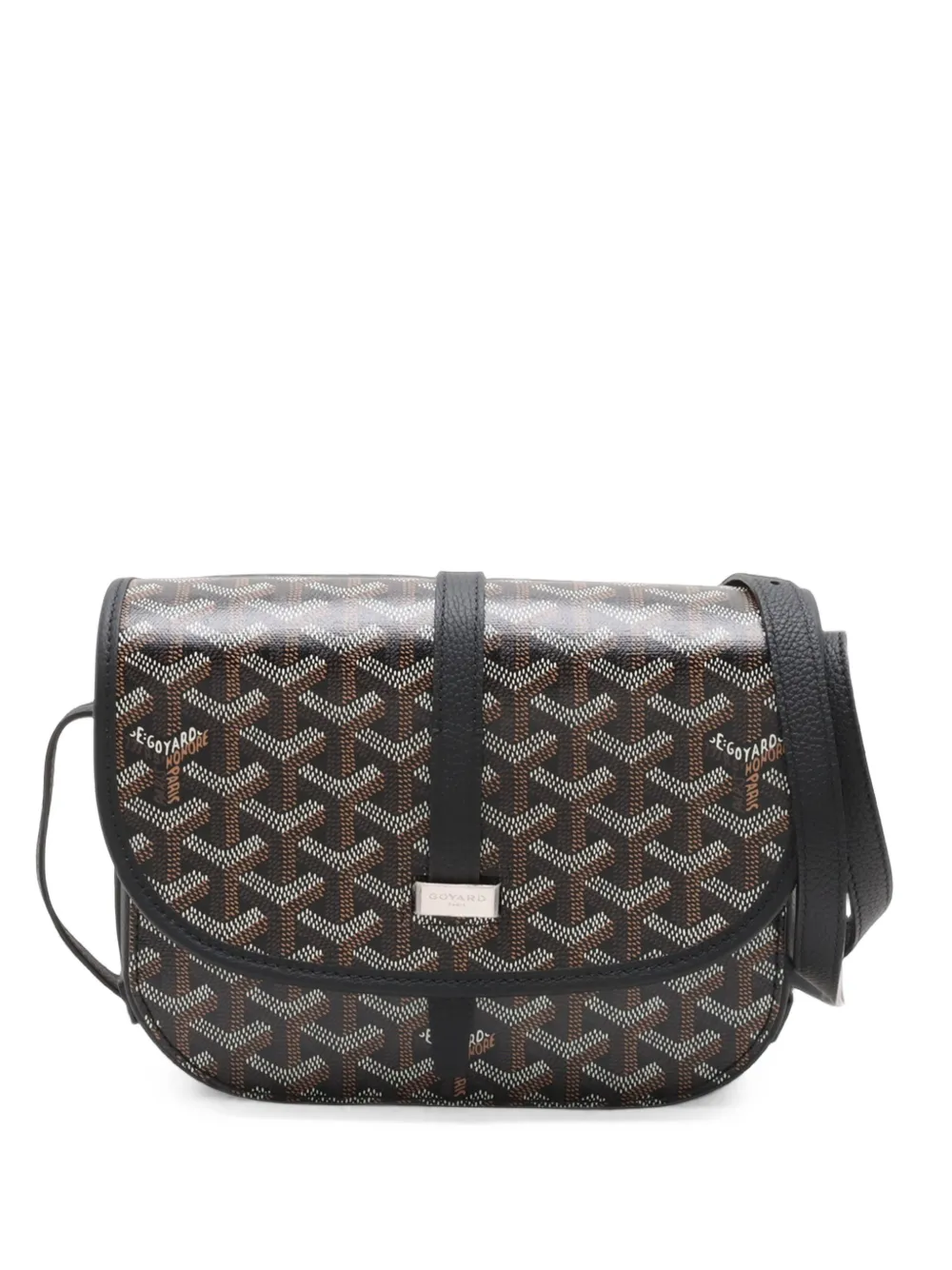 Goyard Pre-Owned 2010-2026 Goyardine Belvedere II PM crossbody bag - Schwarz