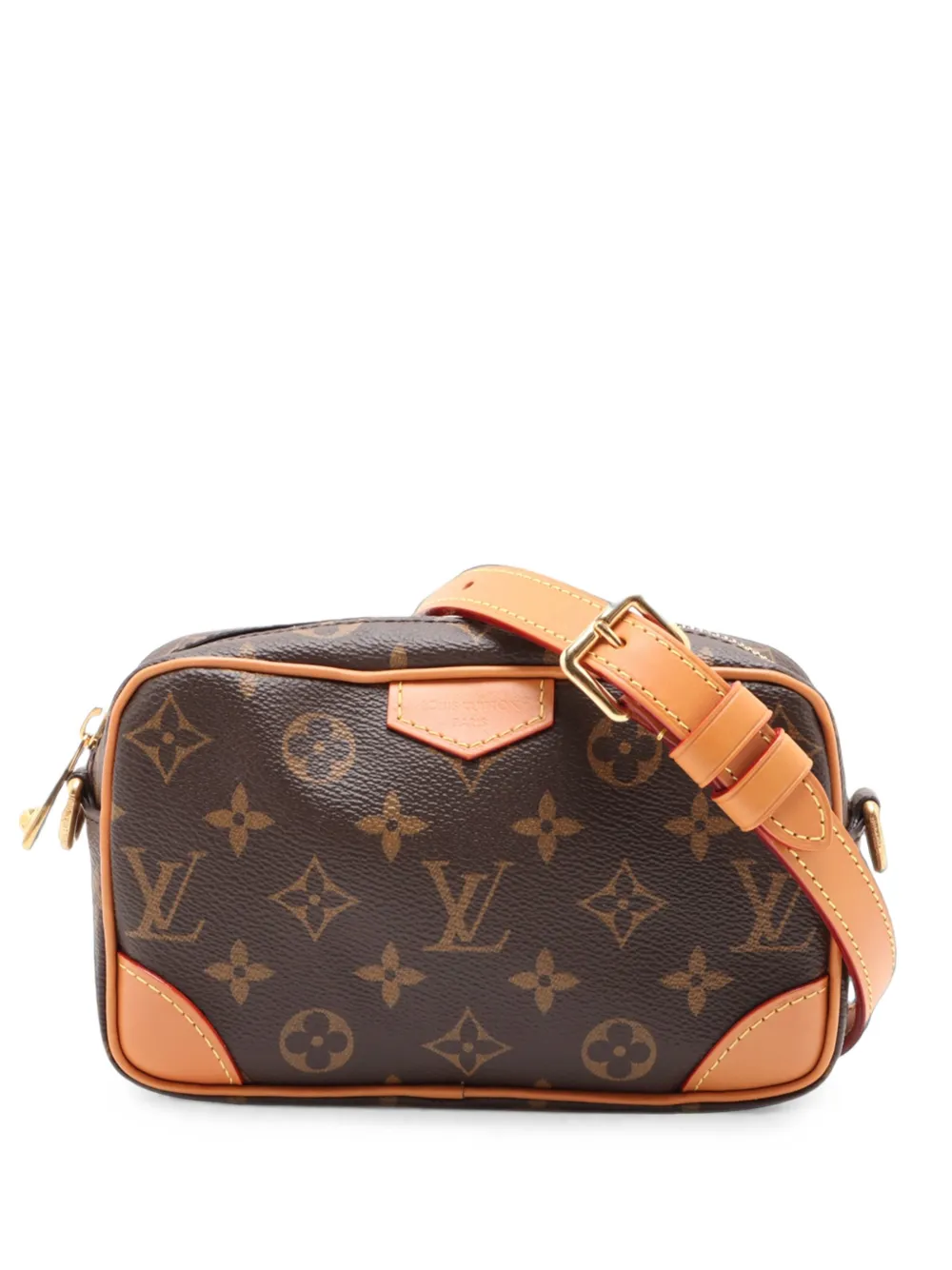 Louis Vuitton Pre-Owned 2010-2026 Monogram Trocadero Wearable Wallet Umhängetasche - Braun