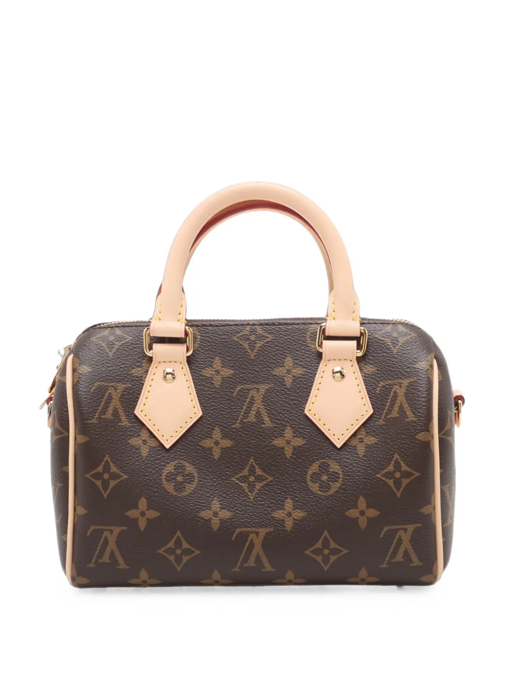 Louis Vuitton Pre-Owned 2021-2026 Speedy Bandouliere Satchel-Tasche mit Monogramm 20cm - Braun