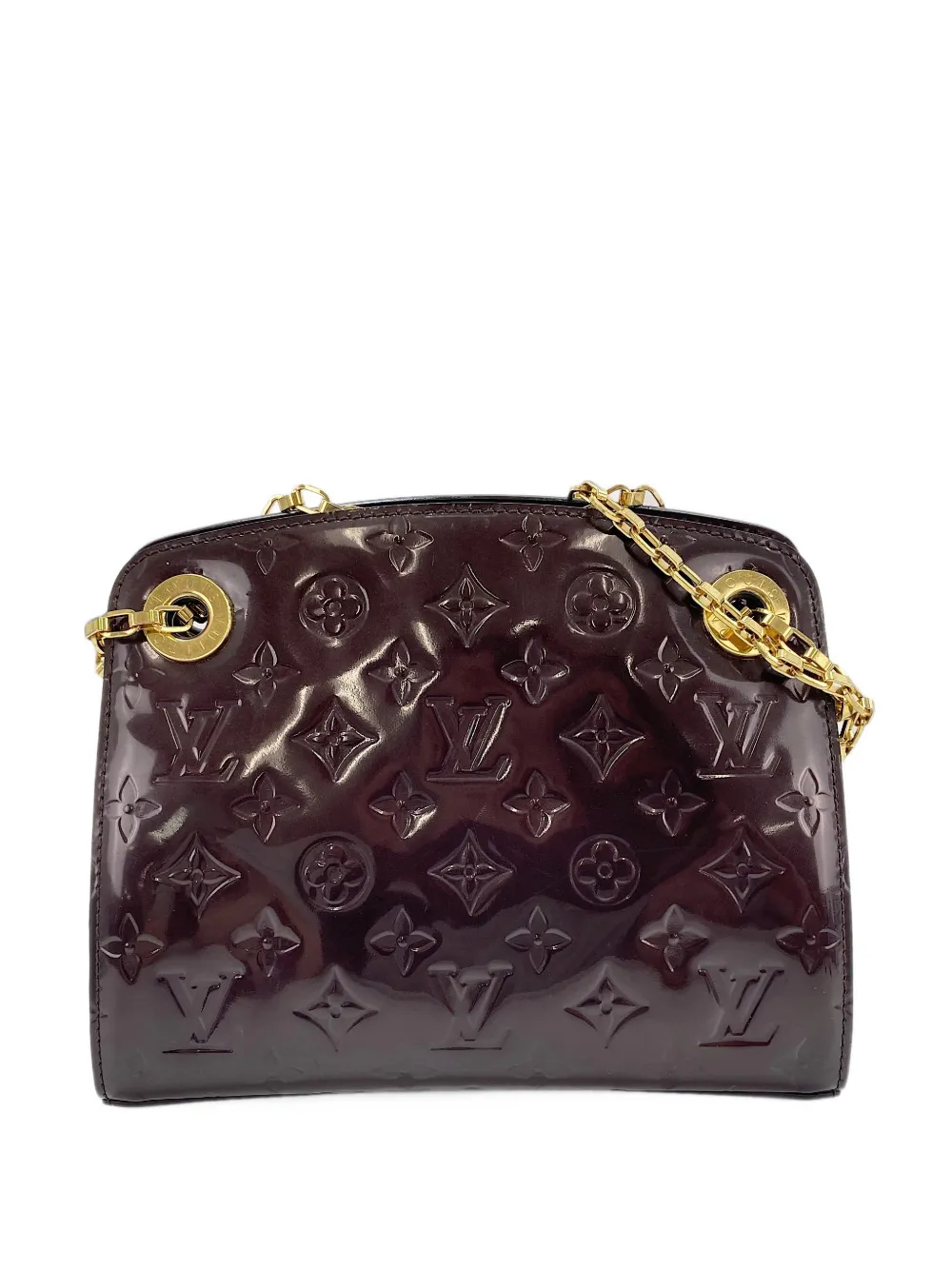 Louis Vuitton Pre-Owned 2014 Virginia monogram Vernis shoulder bag - Rosso