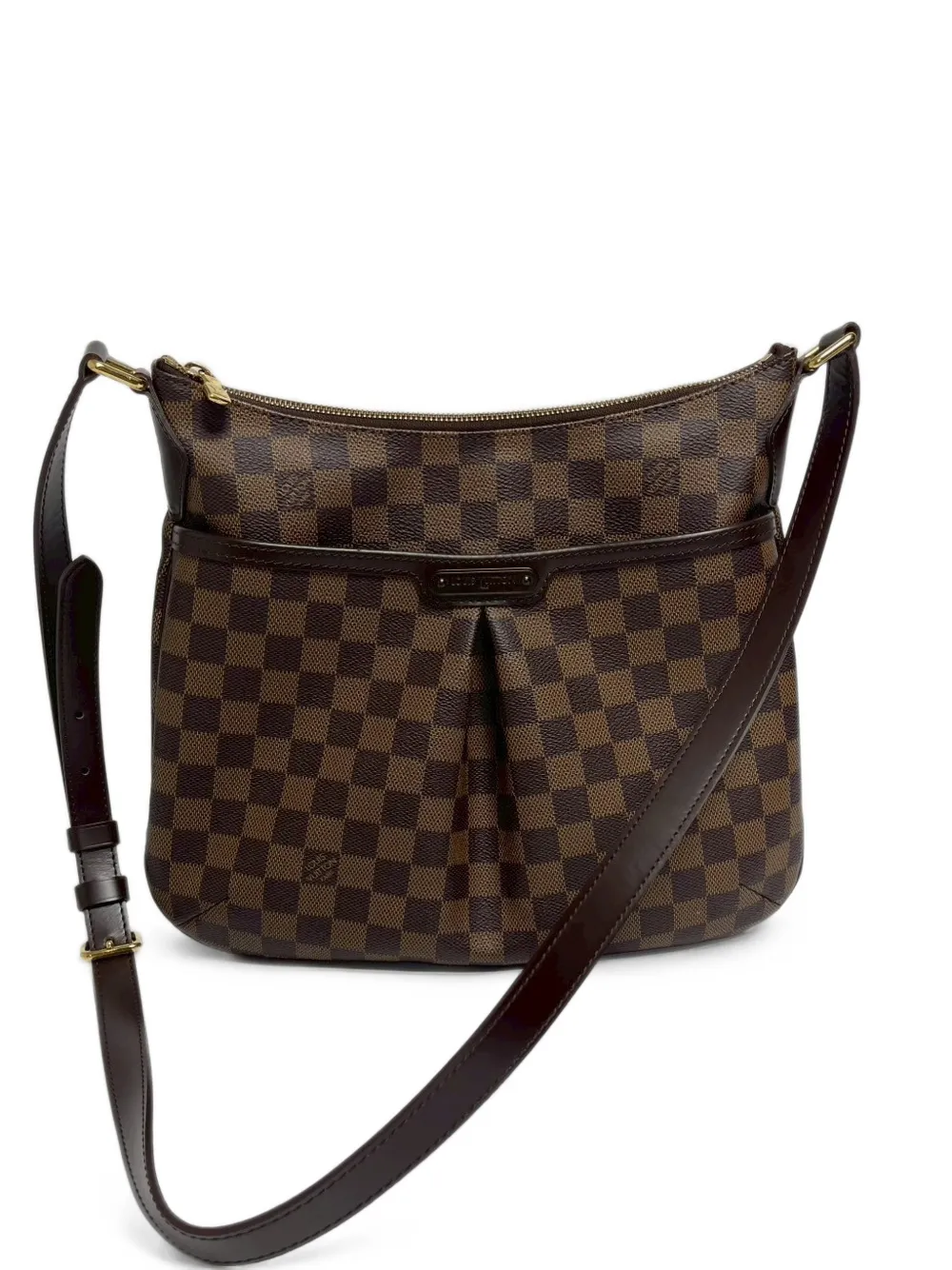 Louis Vuitton Pre-Owned Damier Ebène Bloomsbury shoulder bag - Braun