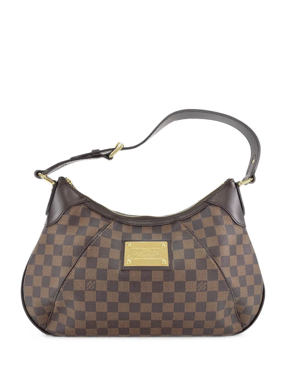 Louis Vuitton Pre-Owned 2008 Damier Ebène shoulder bag - Marrone