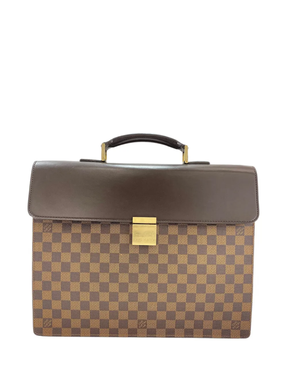 Louis Vuitton Pre-Owned 1998 Damier Ebène briefcase - Braun