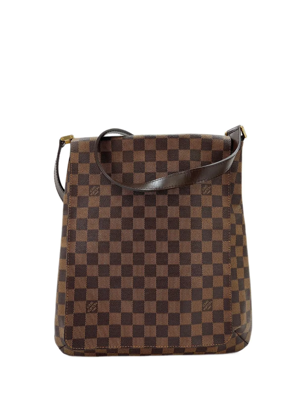 Louis Vuitton Pre-Owned Damier Ebène Musette shoulder bag - Braun