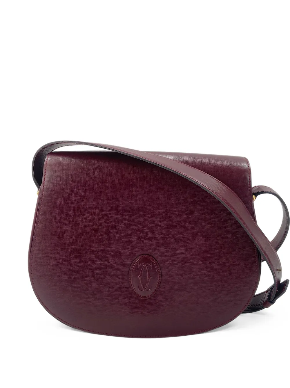 Cartier logo-embossed shoulder bag - Rot