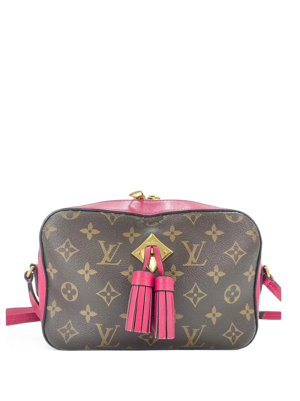 Louis Vuitton Pre-Owned 2018 Saintonge monogram tassel shoulder bag - Marrone