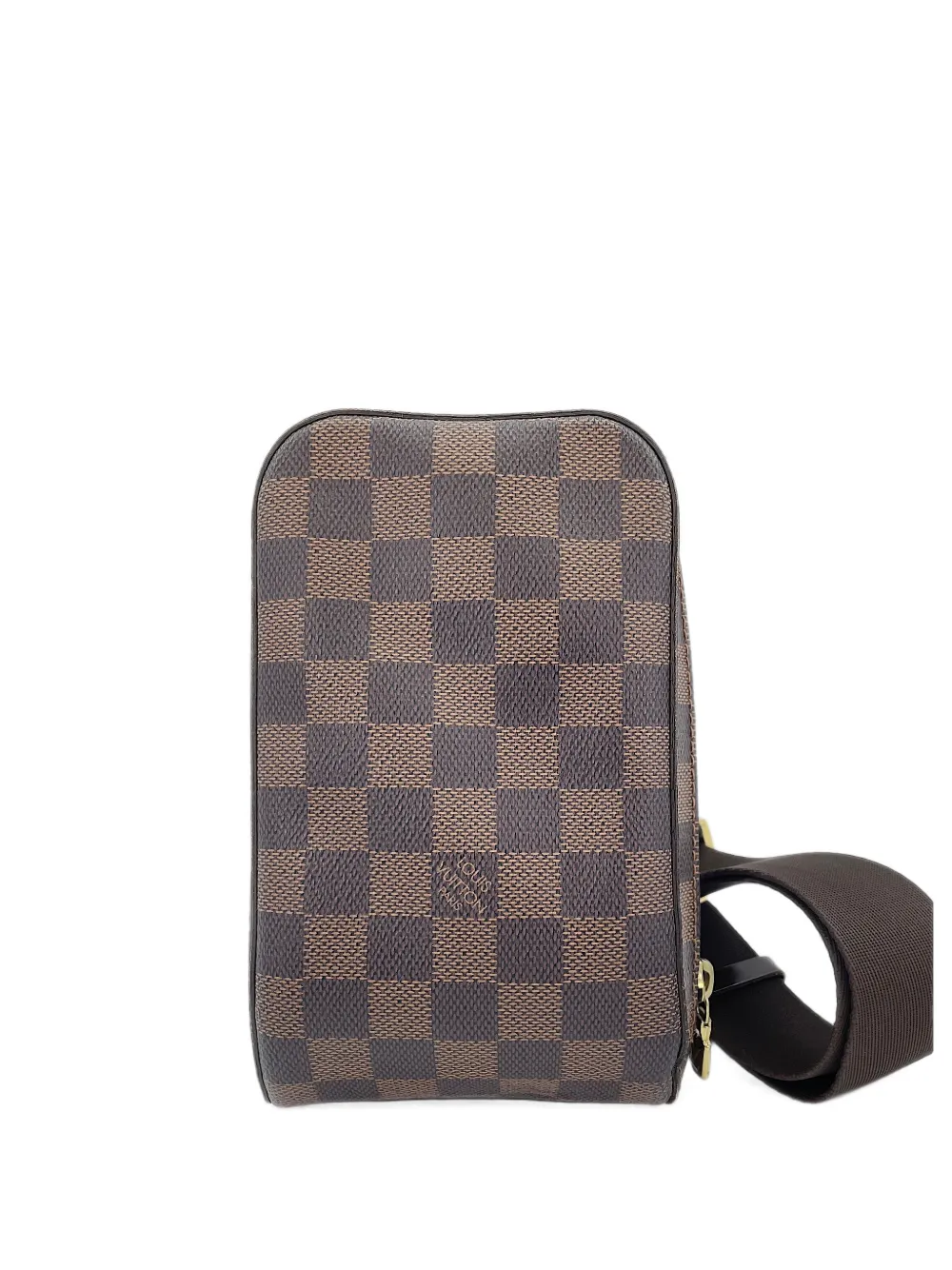 Louis Vuitton Pre-Owned 2009 Damier Ébène belt bag - Marrone