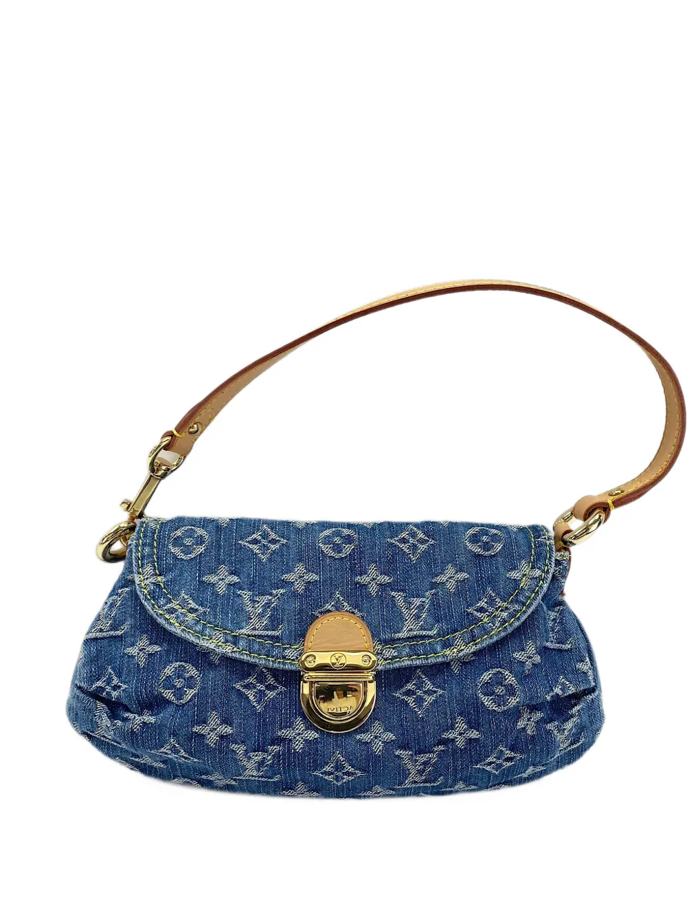 Louis Vuitton Pre-Owned 2005 Monogram Denim shoulder bag - Blau