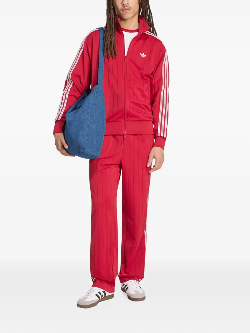 adidas Firebird Drop Needle track pants Rood